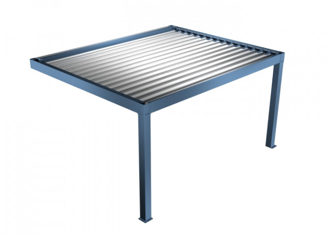 Pergola bioclimatique adossée Épicéa