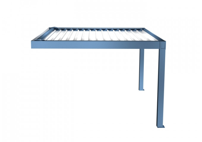 Pergola bioclimatique adossée Épicéa