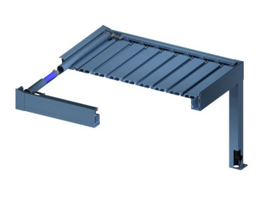 Pergola bioclimatique Jasmin îlot 4 pieds sur-mesure