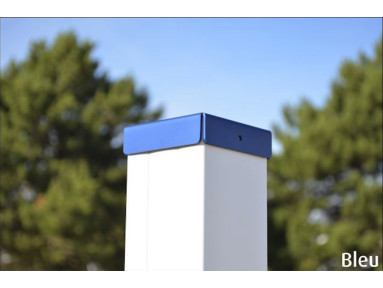 Chapeau aluminium pour poteau 80x80mm