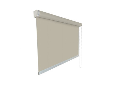 Store enrouleur toile beige 100% occultante OPAC 400 SAND