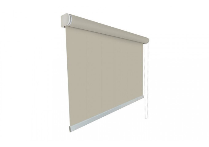 Store enrouleur toile beige 100% occultante OPAC 400 SAND Store enrouleur toile beige 100% occultante OPAC 400 SAND