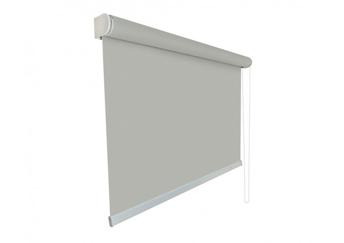 Store enrouleur sur mesure screen tamisant 3% blanc gris Store enrouleur sur mesure screen tamisant 3% blanc gris