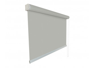 Store enrouleur grandes dimensions sur mesure screen tamisant 10% blanc gris