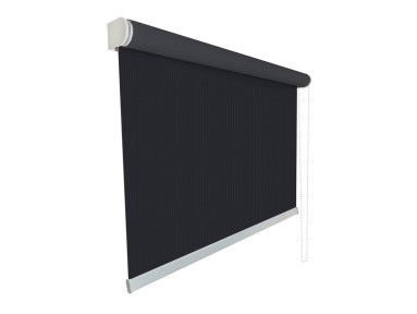 Store enrouleur grandes dimensions jusqu'à 4,00 mètres sur mesure screen tamisant 3% noir