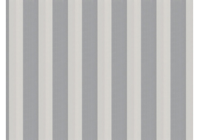 Toile de store Latim Traditions ACRYLIQUE A 344 GRIS ALU/BLANC