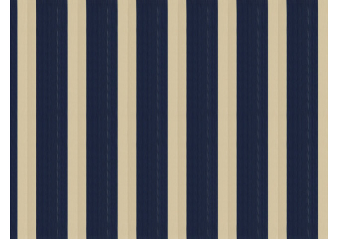 Toile de store Latim Traditions ACRYLIQUE A 355 BLEU MARINE/IVOIRE