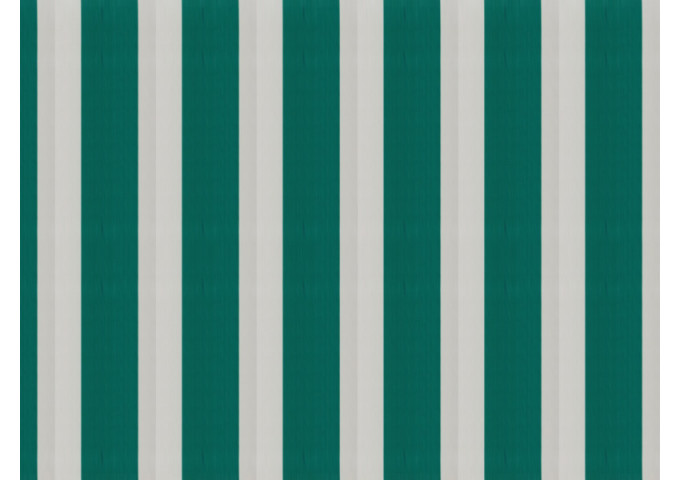 Toile de store Latim Traditions ACRYLIQUE A 376 VERT/BLANC