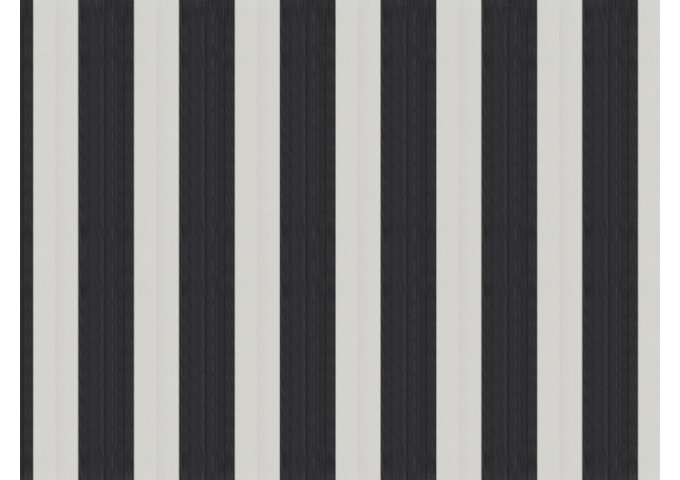 Toile de store Latim Traditions ACRYLIQUE A 395 NOIR/BLANC