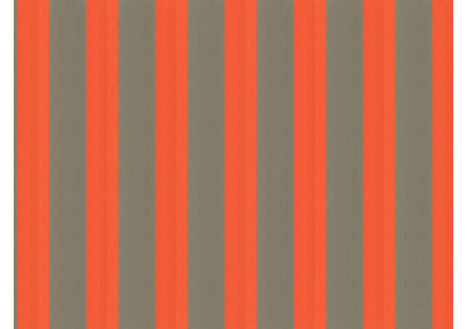 Toile de store Latim Traditions ACRYLIQUE A 397 ORANGE/GRIS