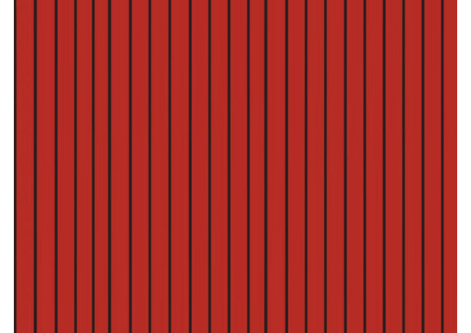 Toile de store Latim Traditions ACRYLIQUE A 496 11/2 ROUGE/NOIR