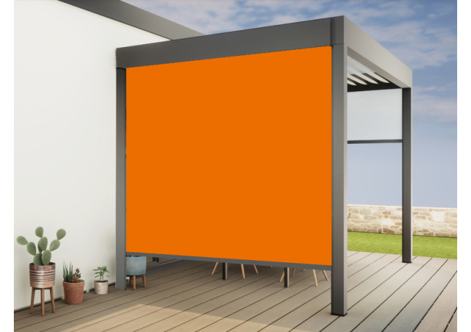 Toile de store Sauleda VIP FR PVC PVC VIP FR 6658 NARANJA