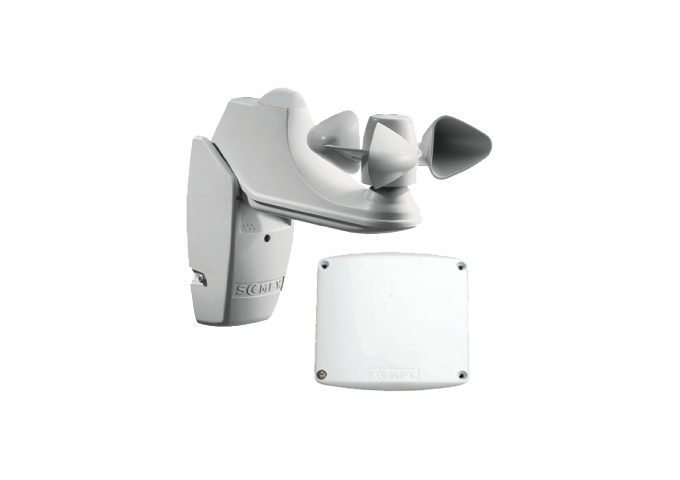 Kit Eolis LT Filaire Somfy capteur de vent pour fermeture automatique du store Kit Eolis LT Filaire Somfy capteur de vent pour fermeture automatique du store