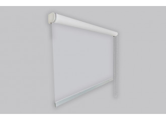 Protection comptoir avec store enrouleur en toile transparente cristal - Spécial COVID 19