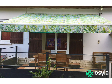 Toile de store Amazonas reverso Recasens