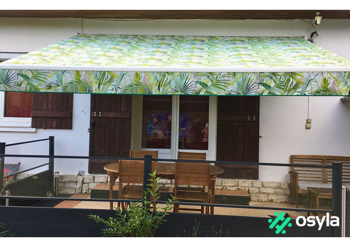 Toile de store Amazonas reverso Recasens
