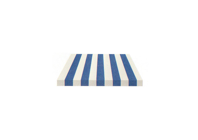 Toile de store Giovanardi bleu vif blanc BYE 4450
