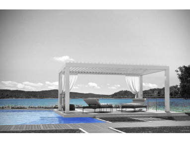 Pergola bioclimatique autoportante Lima