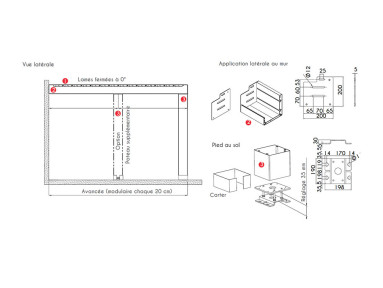 Pergola bioclimatique autoportante Lima