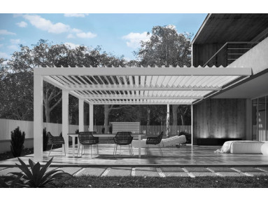 Pergola bioclimatique murale Puno
