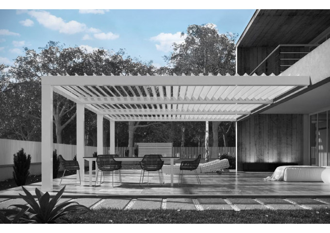 Pergola bioclimatique murale Puno