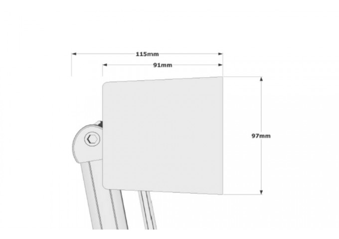 Store à projection 120° sans coffre