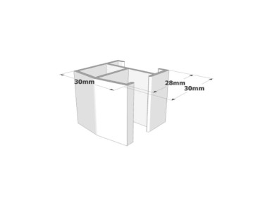 Store verticale screen 100 avec coffre
