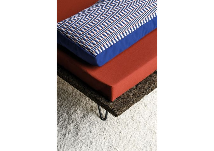 Toile au mètre Sunbrella Marquetry mistral J384