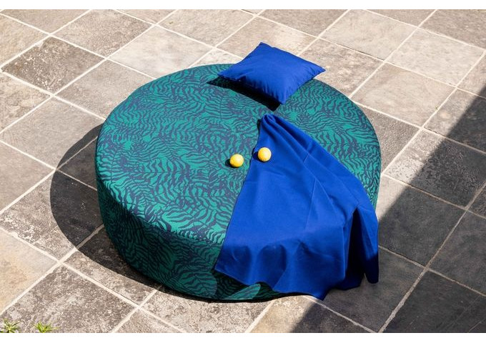 Toile au mètre Sunbrella Solids True blue 5499
