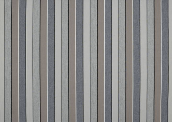 Toile au mètre Sunbrella Stripes Quadri grey 3778