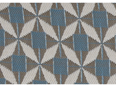 Toile au mètre Sunbrella Mosaic Blue J198