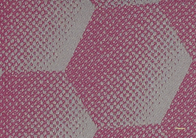 Toile au mètre Sunbrella Hexagon Pink J203