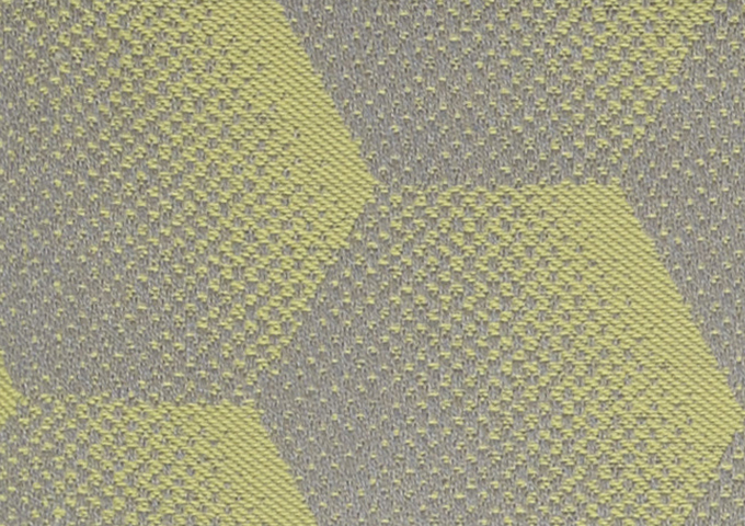 Toile au mètre Sunbrella Hexagon Lemon J207