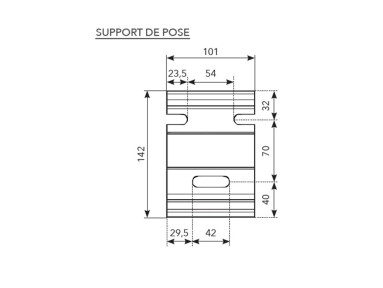 Store banne coffre Myosotis 300