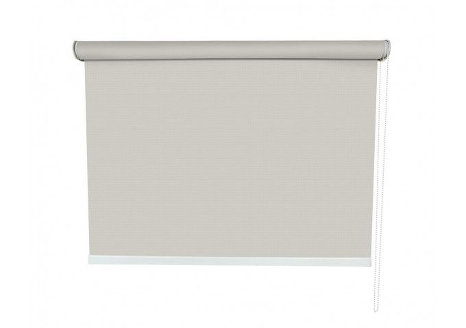 Store enrouleur toile grise 100% occultante OPAC 400 PEARL GREY