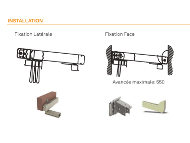 Store Coulissant Tecnic 2 modules