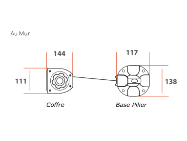 Brise vue rétractable ultra résistant avec toile Soltis 92 cocoa 2148