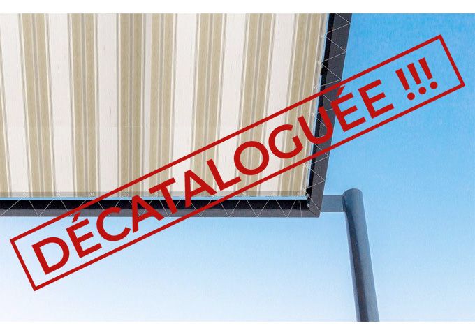 Toile de pergola canigo marron Sauleda Sensation 2079