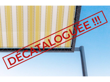 Toile de pergola mikonos jaune Sauleda Sensation 2577