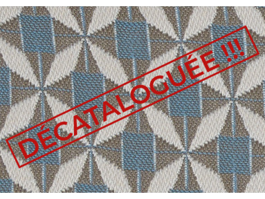 Toile au mètre Sunbrella Mosaic Blue MOS1 J198 140