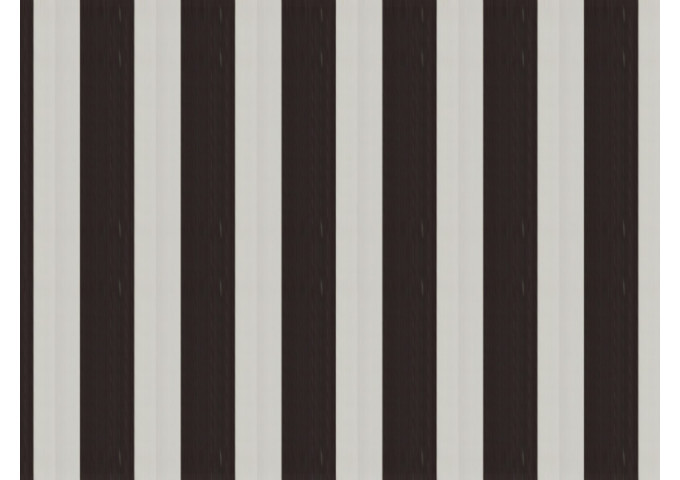 Lambrequin de store Latim Traditions ACRYLIQUE A 810 CAFE/BLANC