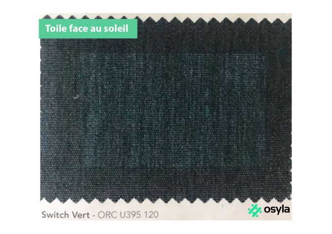 Toile de store switch vert Dickson orchestra u395