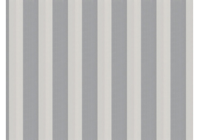 Toile au mètre Latim Traditions ACRYLIQUE A 344 GRIS ALU/BLANC