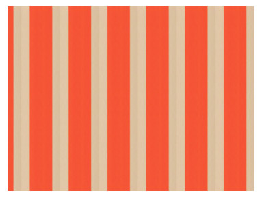 Toile au mètre Latim Traditions A 385 ORANGE/CREME