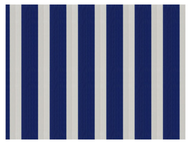 Toile au mètre Latim Traditions A 393 BLEU FONCE / BLANC