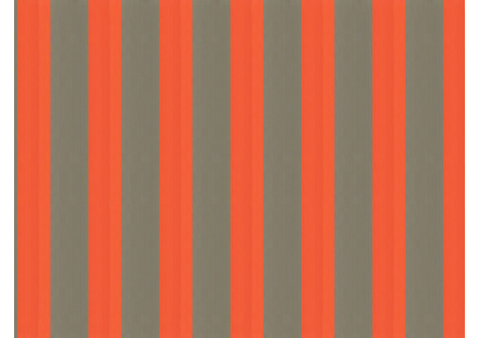 Toile au mètre Latim Traditions A 397 ORANGE/GRIS