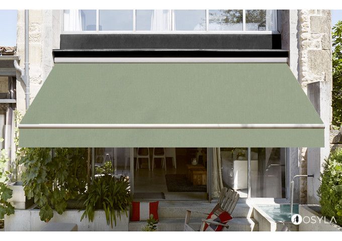 Toile de store Latim Tendance ACRYLIQUE A 195 GRANITE OLIVE