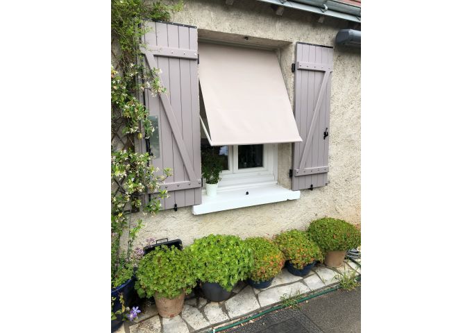 Toile de store Latim Tendance ACRYLIQUE A 154 ETOUPE