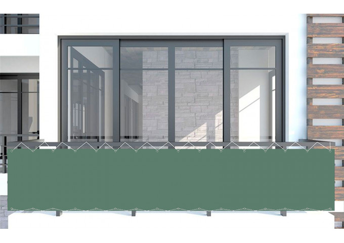 Brise vue Latim Tendance A 101 VERT OLIVE