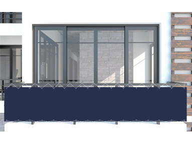 Brise vue Latim Tendance A 118 BLEU ACIER